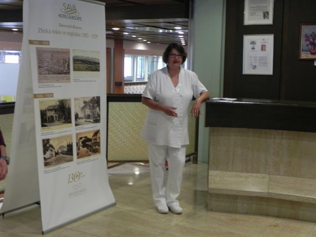 Majda Brunčič, vodja fizioterapije v Zdravilišču Radenci nam je pokazala nekaj dihalnih vaj.