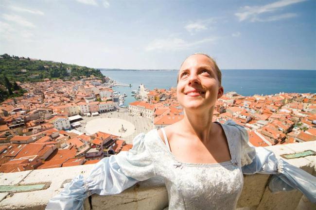 Princeska pred spustom. (foto: Mojmir Kovač)