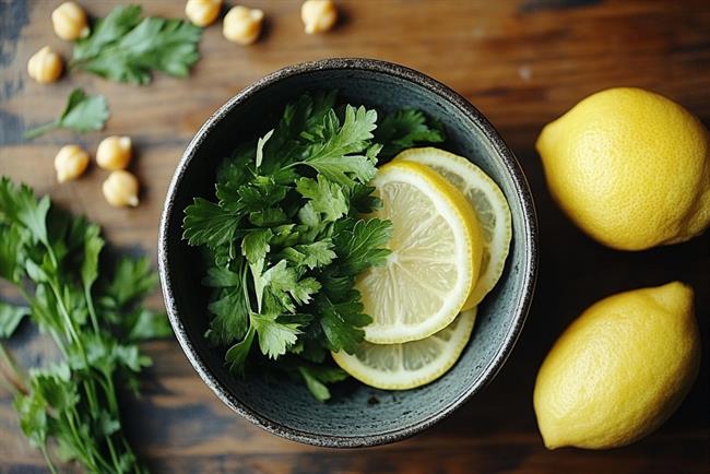 	Naredite zdravilni sirup iz limone in peteršilja. (foto: Freepik.com)