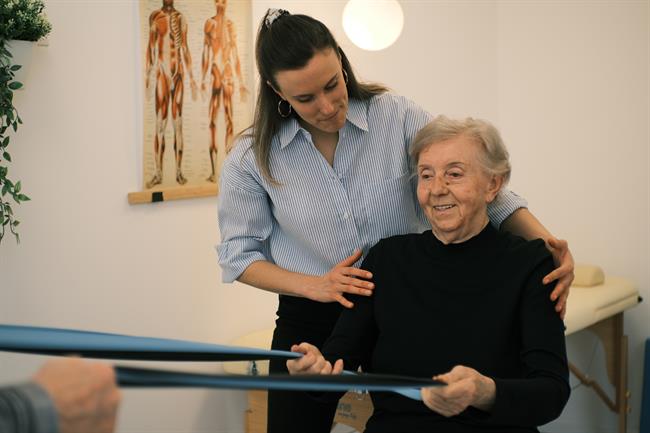 Barbara Jevšnikar pri vadbi. (Foto: William Peachey)