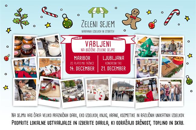 Zeleni sejem bo v Ljubljani in Mariboru