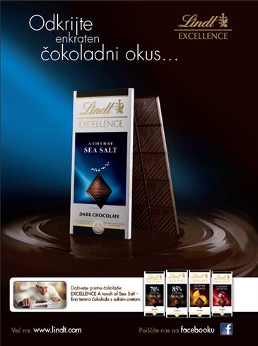 Lindtove čokoladne mojstre – svežina pomaranče, sončni pridih kokosa, delikatno ravnovesje kakava in morske soli. (foto: Lindt)