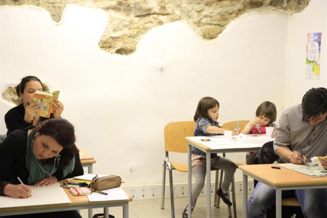 Medgeneracijska delavnica stripa. (foto: ZRZ EPEKA)