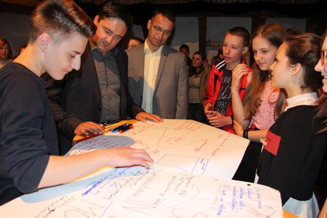 Sprejem prebojnikov Mestne občine Kranj. (foto: Ines Zabret)