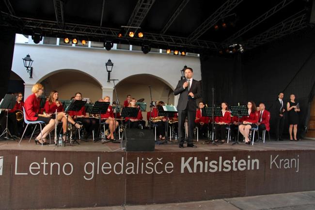 Tudi v Kranju so praznovali dan državnosti. (foto: Ines Zabret)