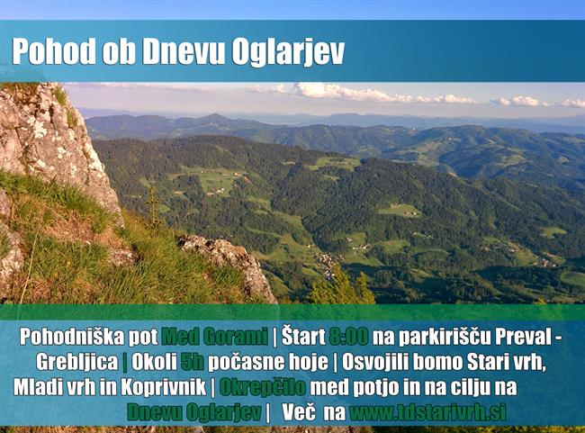 Pohod ob dnevu oglarjev. (foto: TD Stari vrh)