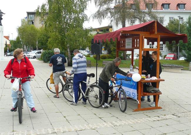 V Kranju so uspešno zaključili evropski teden mobilnosti. (foto: Ines Zabret)