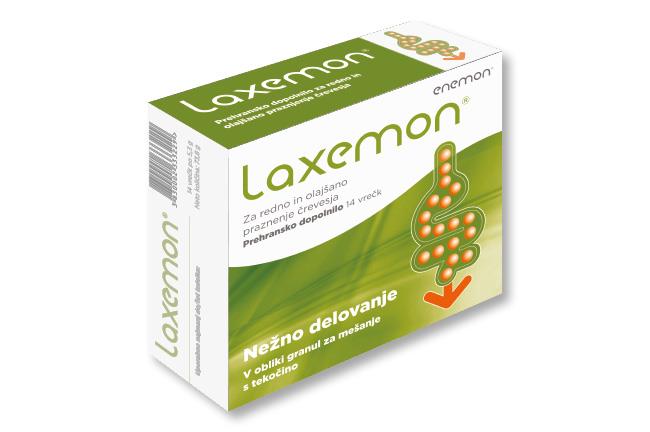 Laxemon izdelki vsebujejo laktulozo v granulah.