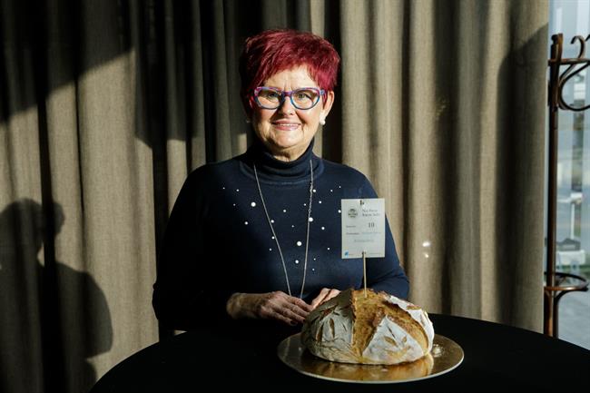 Marija Špitaler je spekla najboljši koruzni kruh in zmagala v kategoriji mešani kruh.