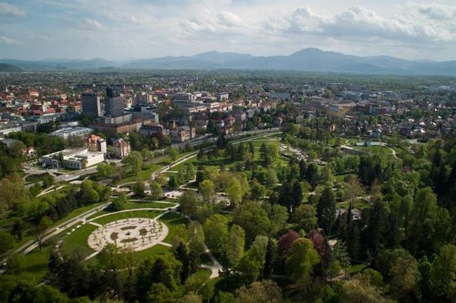 V Ljubljani najvišji odstotek zelenih površin na prebivalca.