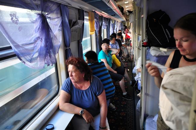 Javni prevoz je na Kitajskem dobro urejen; posebno z vlaki je prijetno in udobno potovati. (foto: A.P.)