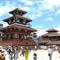 Katmandujski durbar, srednjeveško mestno jedro s templji in pagodami – pod zaščito Unesca. (foto: A.P.)