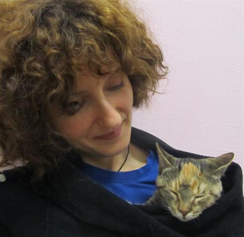Monika Koprivnikar, Zavetišče za mačke Mačji Dol. (foto: MATIjA)