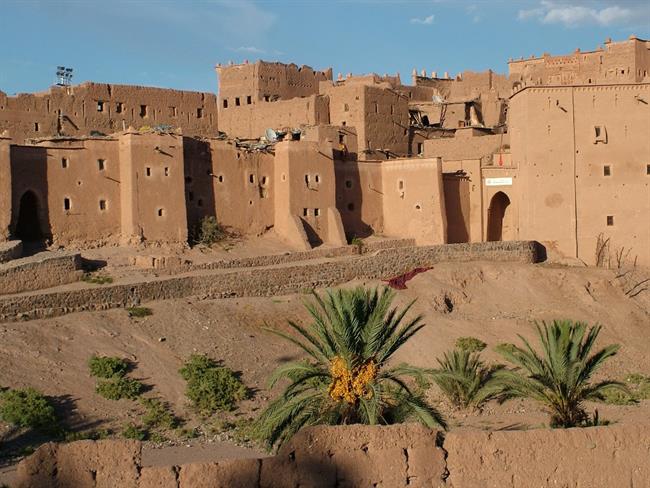 Ouarzazate – pogled na znamenito kazbo Taourirt (pod zaščito Unesca). (foto: Andrej Paušič)