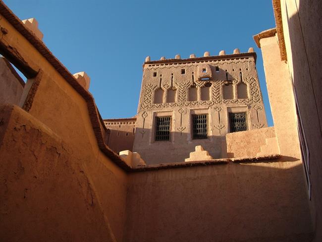 Ouarzazate – notranjost obnovljenega dela kazbe Taourirt. (foto: A.P.)