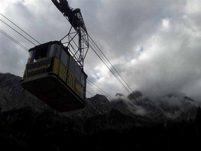 Gondola za na Zugspitze (foto: Metka Troha)