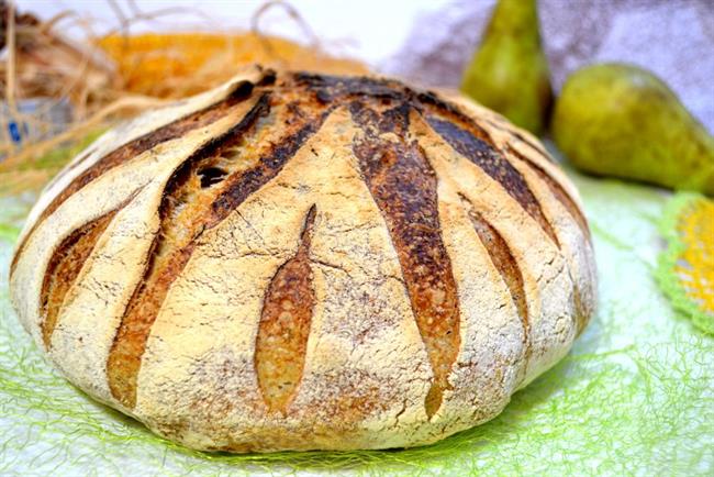 Mešan pirin kruh s kislim testom (foto: Fala)