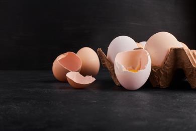 Velikonočni okras: Uporabite jajčne lupine
