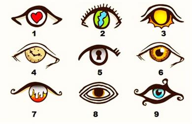 Test osebnosti: Izberite oko in ugotovite, kdo ste v resnici!