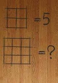 Test logike: Koliko kvadratov pa vi vidite?
