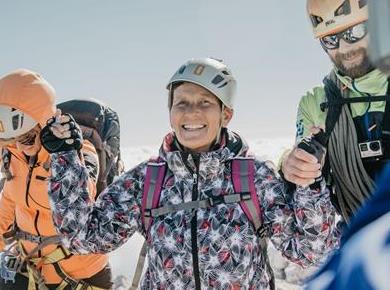 Dan najlepših sanj: Slepa Irena na vrhu Triglava